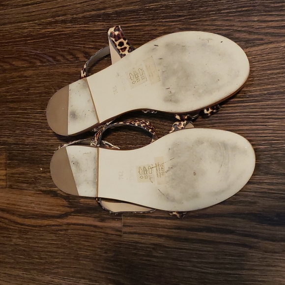 Cheetah sandals - Picture 2 of 4